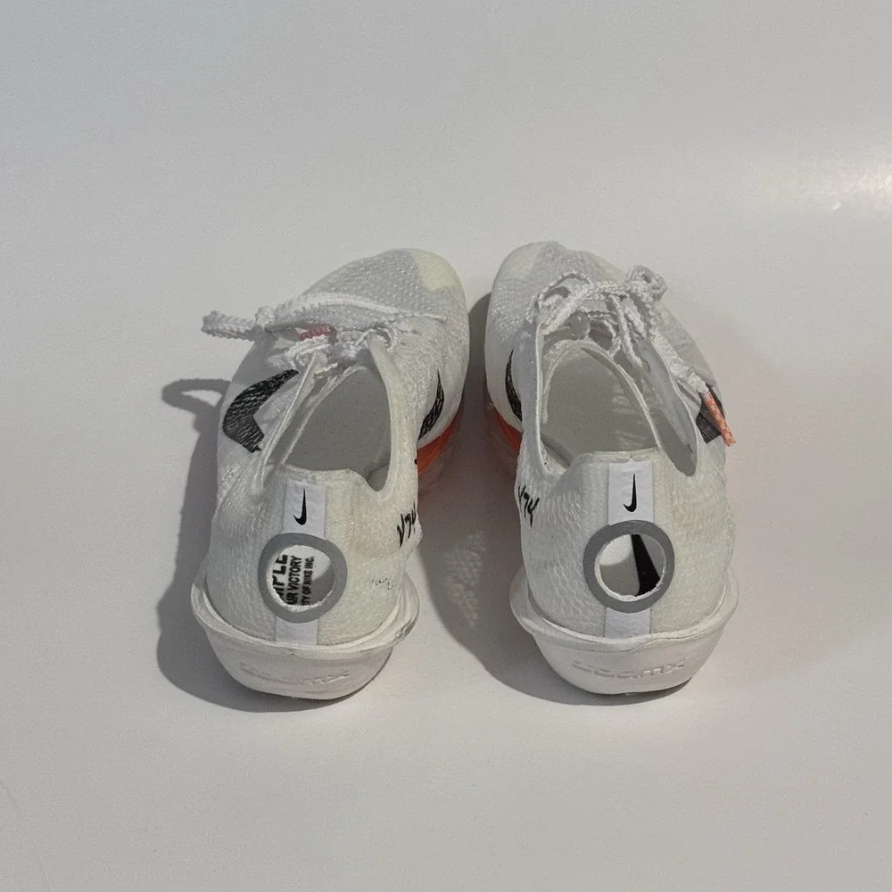 Nike Air Zoom Victory 2 Proto White Orange Black HF7642 Track Mens 5 Womens 6.5
